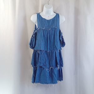 Zara women's size XS blue dress (no material tag) *